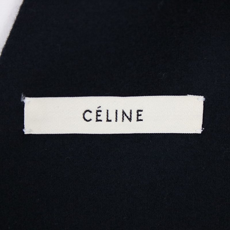 CELINE / セリーヌ ウールVネック ノースリーブワンピース