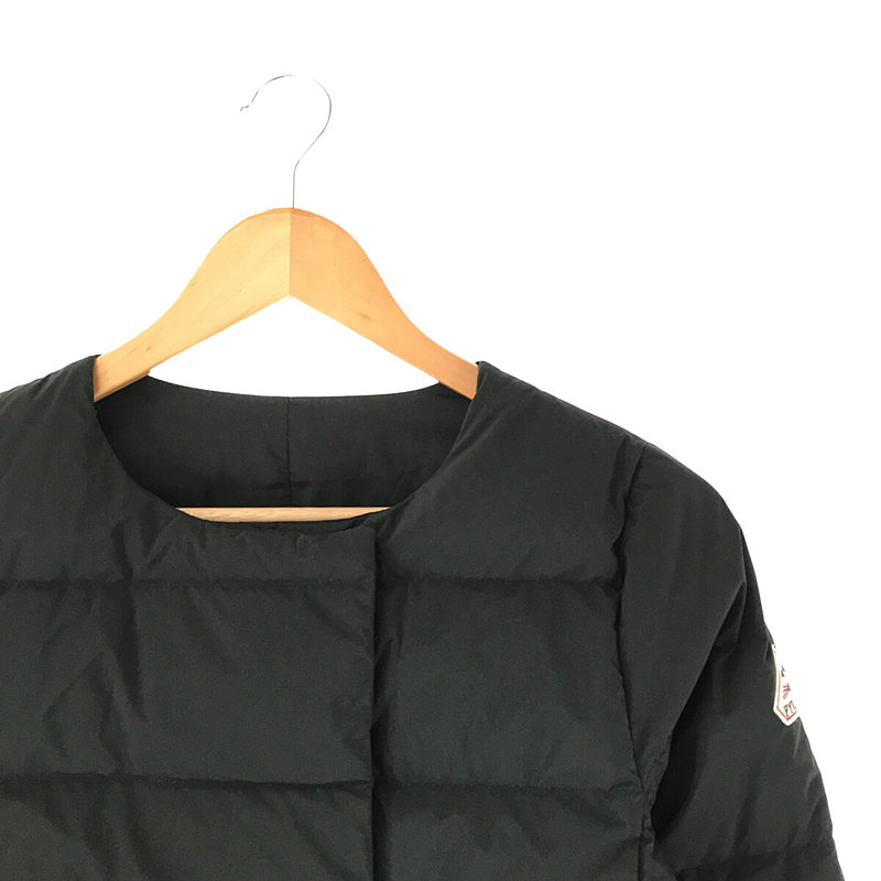 その他 Demi-Luxe BEAMS / ビームス 別注 CANNES SOFT ノーカラー ダウン ジャケット 村山佳世子さんコラボ