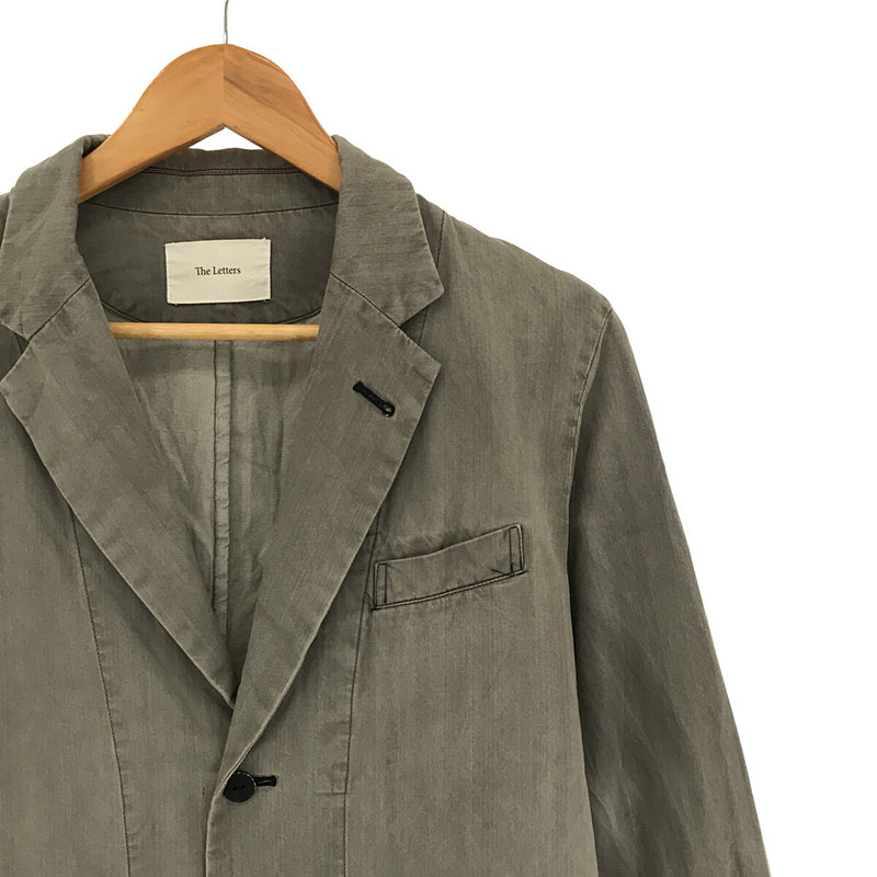 その他 The Letters / レターズ Chesterfield Twill Shirt. コットン ツイル チェスターフィールド シャツ コート