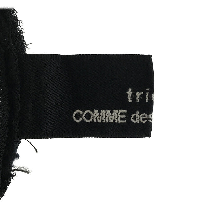 その他 2005AW / AD2005 フラワー レース 切替 ベルベット ピンタック ハイネック ロング ドレス ワンピース