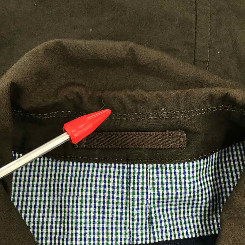 その他 2005SS / AD2004 コットン 裏地チャック切替 シングル ジャケット