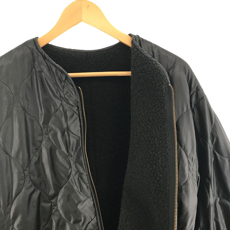その他 リバーシブル キルティング ボア 2way ブルゾン