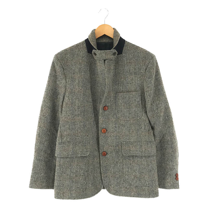 HARRIS TWEED / ハリスツイード 別注 フランス製 チンストラップ付き