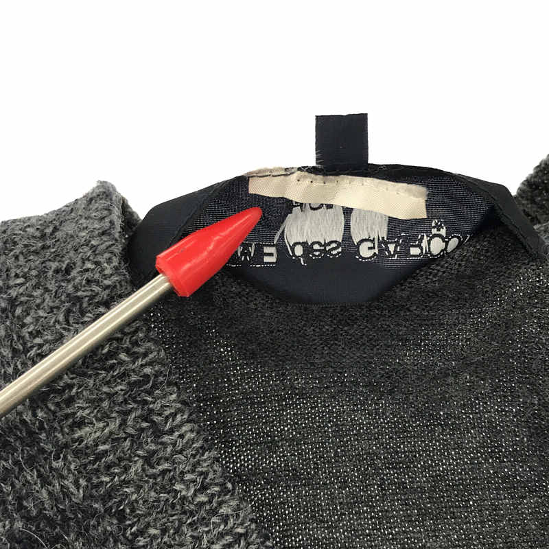 その他 霜降り ウール Vネック ニット セーター