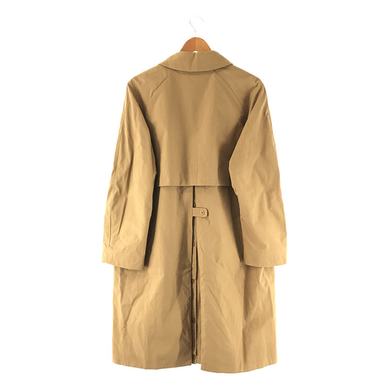 SOUTIEN COLLAR COAT STANDARD #KHAKI [10502] フライフロント ステン ...