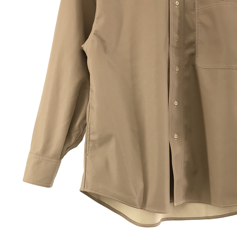 その他 VEGAN LEATHER SHIRT ヴィーガンレザーシャツ