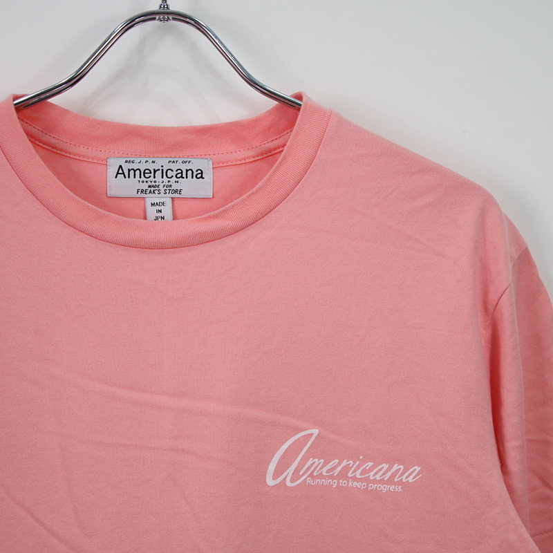 Americana / アメリカーナ べーシック天竺プリントTシャツ