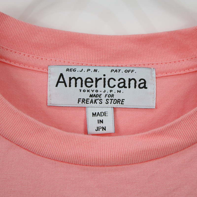 Americana / アメリカーナ べーシック天竺プリントTシャツ