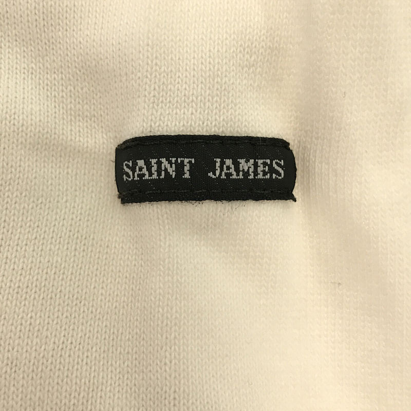 SAINT JAMES / セントジェームス OUESSANT ウエッソン バスクシャツ カットソー white