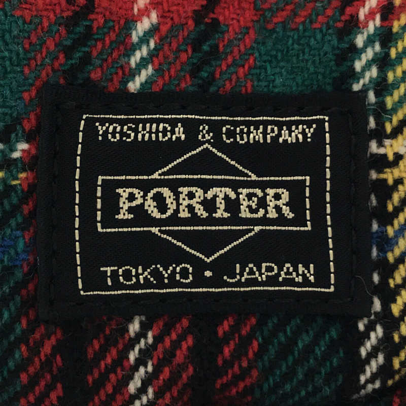 PORTER / ポーター タータンチェック リュック バックパック