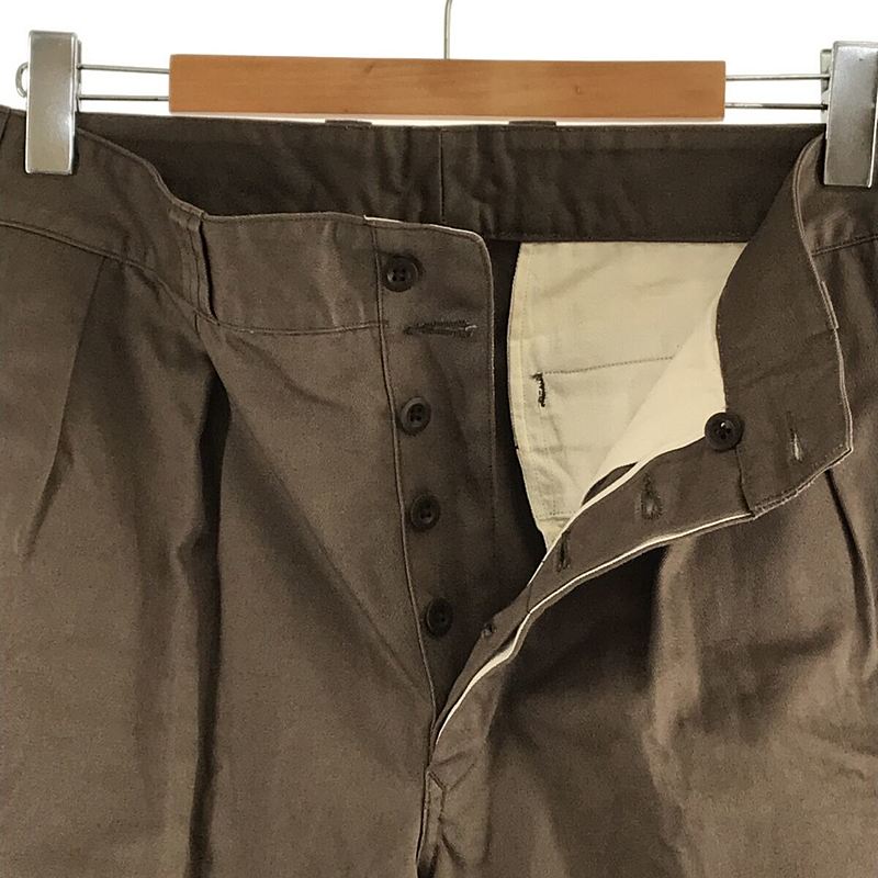 San Joaquin Cotton French Army Chino Pants M52型 フレンチチノパンツscye basics /  サイベーシックス