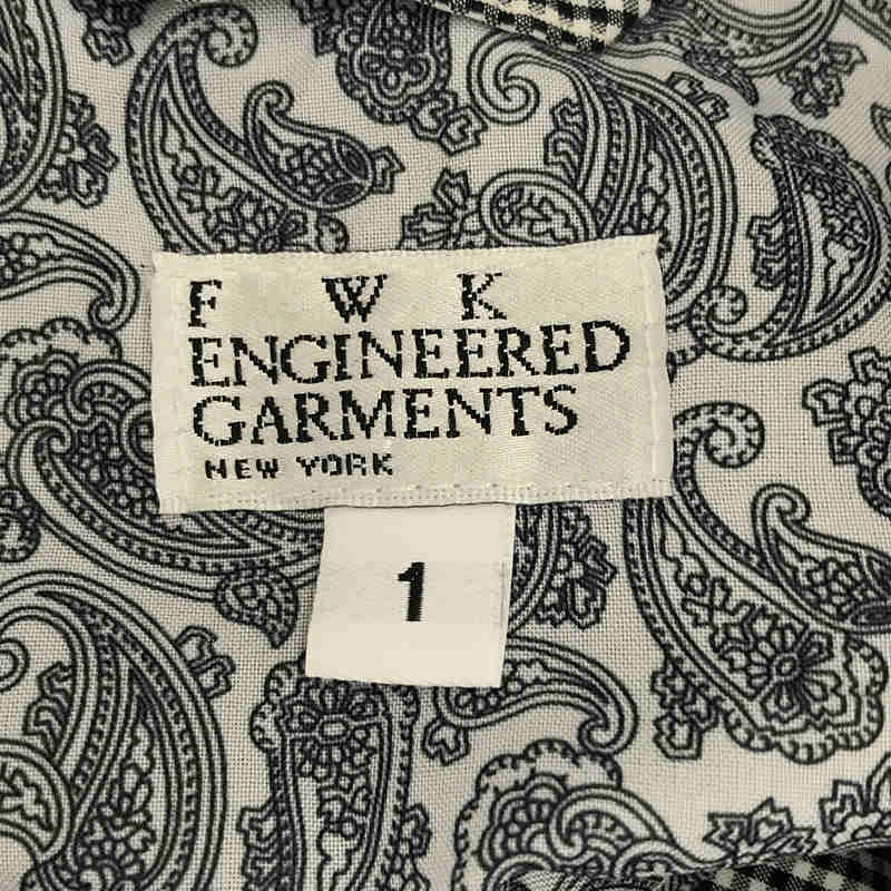 FWK BY ENGINEERED GARMENTS / フェンウィックバイエンジニアドガーメンツ コットン ギンガムチェック 3Ｂ シングルブレスト テーラード ジャケット