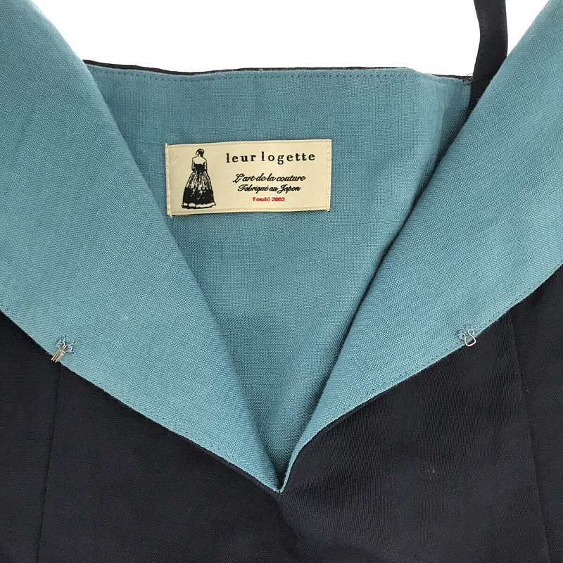 leur logette / ルール ロジェット レーヨンリネン サロペットパンツ