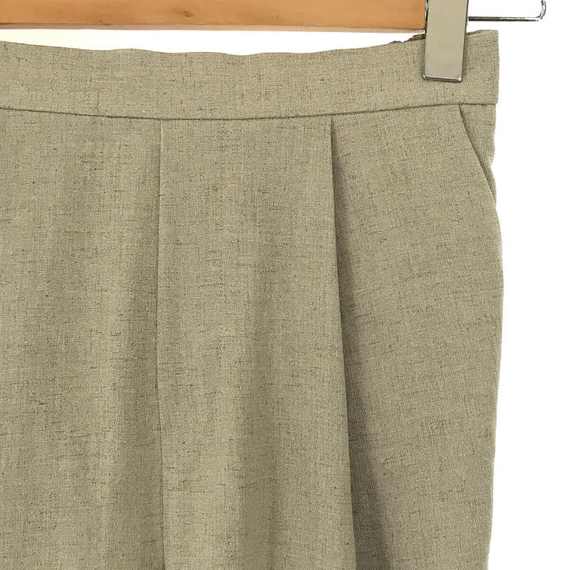 ENFOLD / エンフォルド リネンライク ジョッパーズパンツ