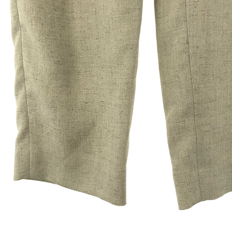 ENFOLD / エンフォルド リネンライク ジョッパーズパンツ