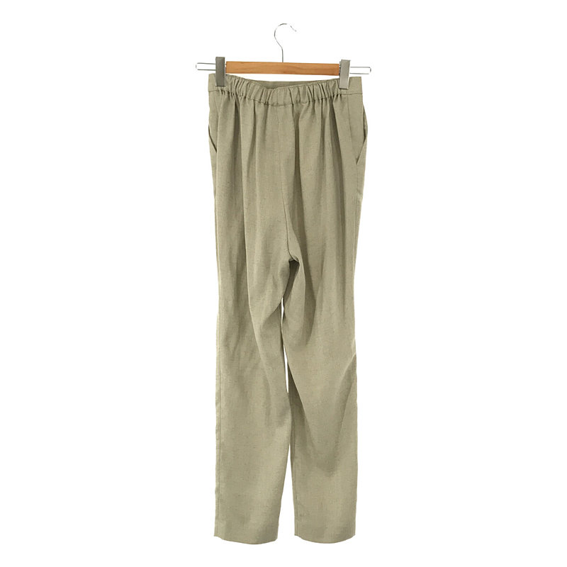 ENFOLD / エンフォルド リネンライク ジョッパーズパンツ