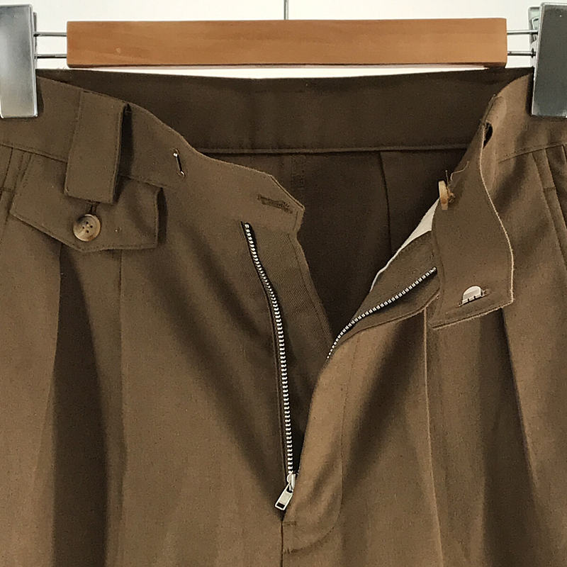 foufou / フーフー wool flannel coin pocket slacks ウールフランネル コインポケットスラックスパンツ