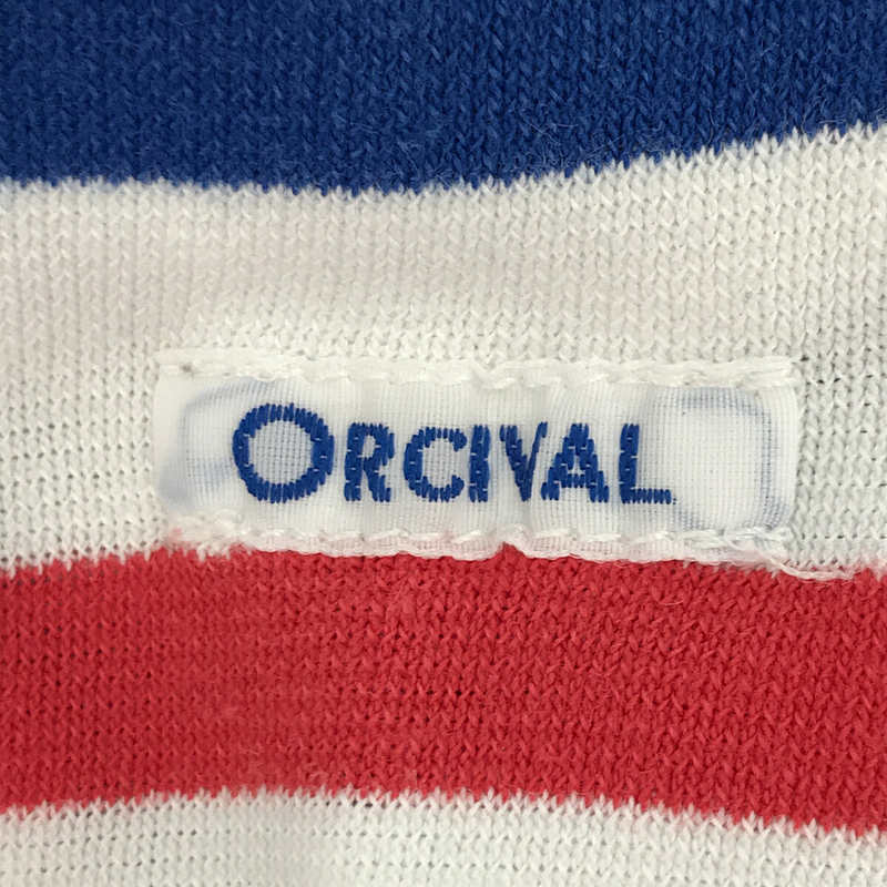 ORCIVAL / オーチバル ボーダー ボートネック バスク カットソー