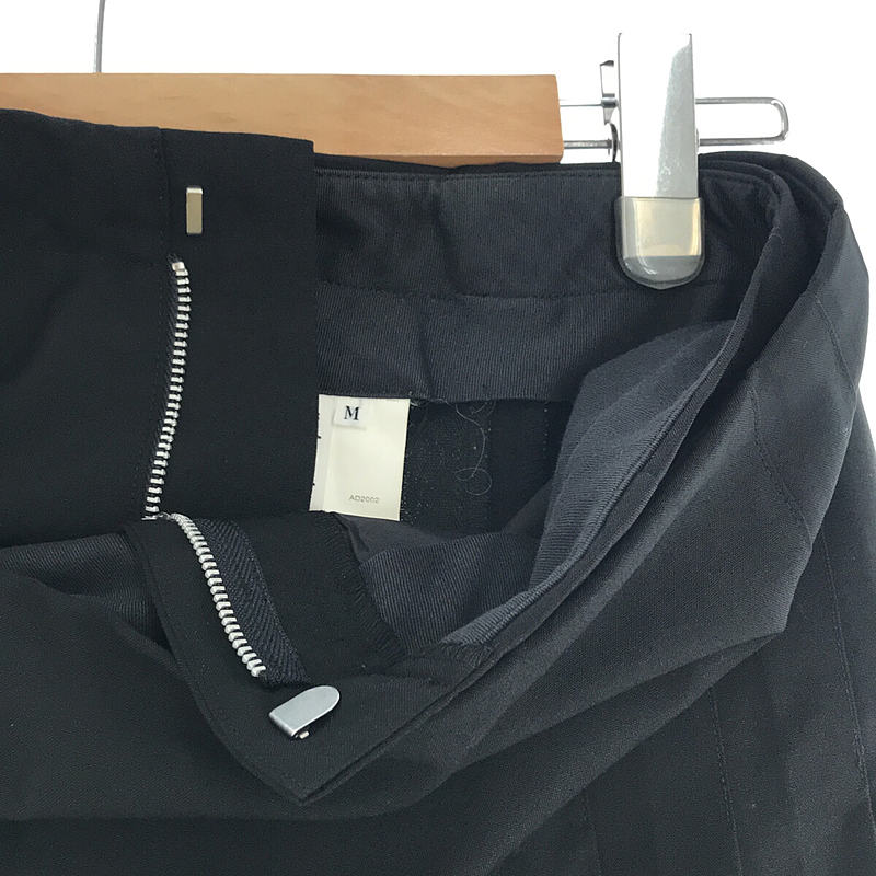 robe de chambre COMME des GARCONS ウールギャバジン メタルリボン ラップスカート ドッキングパンツ