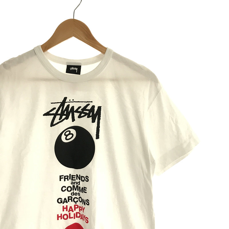 クリスマス FRIEND and COMME des GARCONS HAPPY HOLIDAYS TシャツSTUSSY / ステューシー