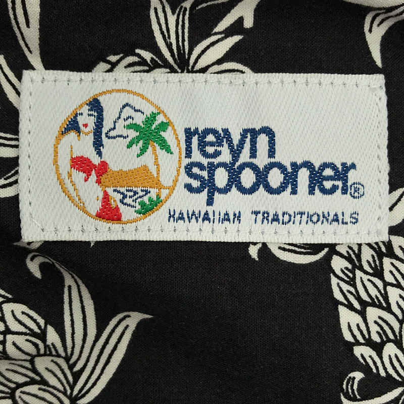 reyn spooner / レインスプーナー Green Label Relaxing グリーンレーベルライジング 別注 レーヨン 総柄 開襟 オープンカラー アロハ シャツ