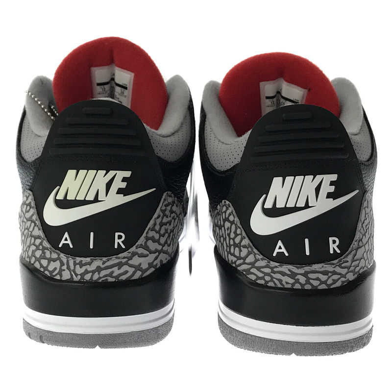 NIKE / ナイキ 854262-001 箱有 AIR JORDAN 3 RETRO OG エアジョーダン 3 レトロ オリジナル ハイカット スニーカー