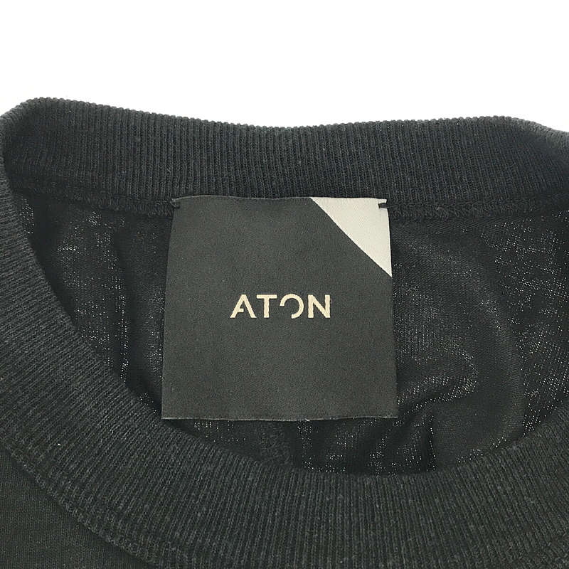ATON / エイトン SUVIN AIR SPINNING ROUND HEM TANK TOP タンクトップ