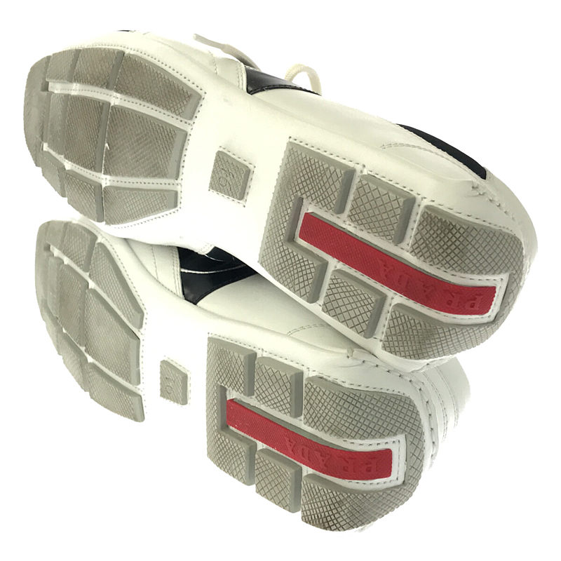 PRADA / プラダ 4E1165 BIANCO/BLU ドライビングシューズ スニーカー