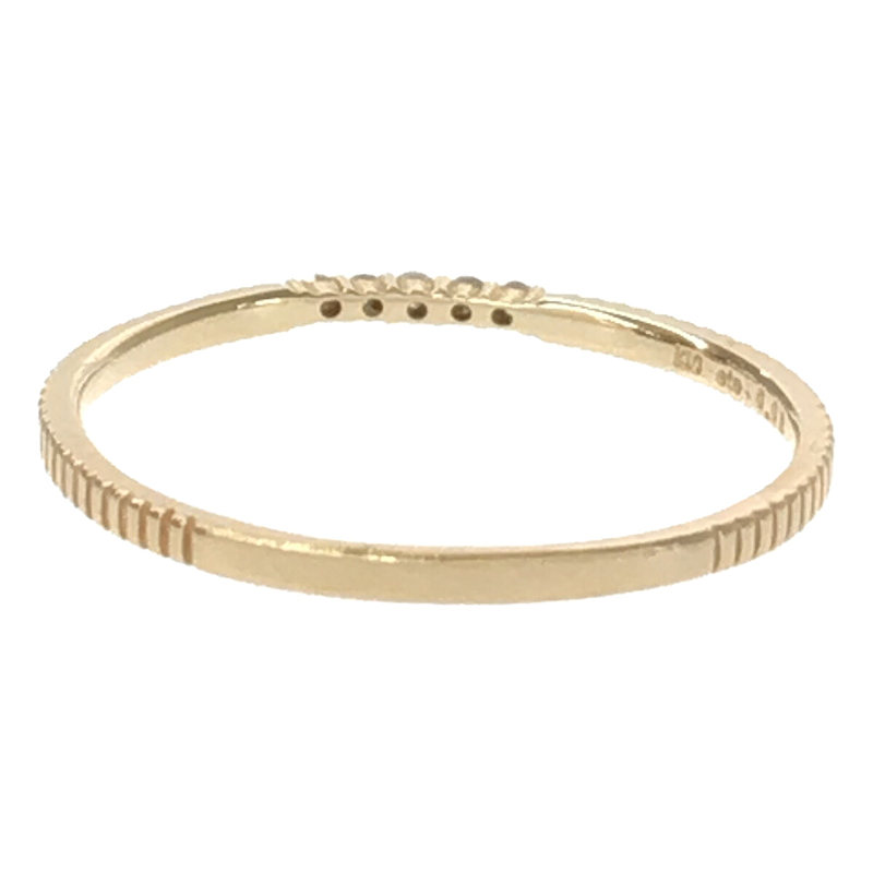 ete / エテ K10 リング 0.03 ダイヤモンド 箱有