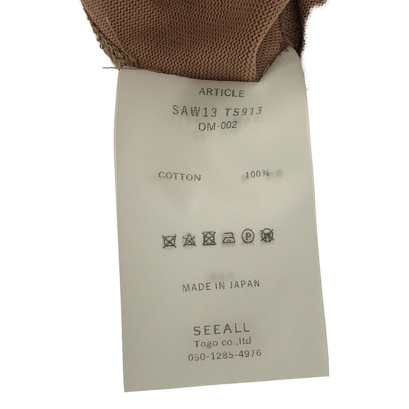 SEEALL / シーオール NECK BAND T-SHIRTS ネックバンド Tシャツ