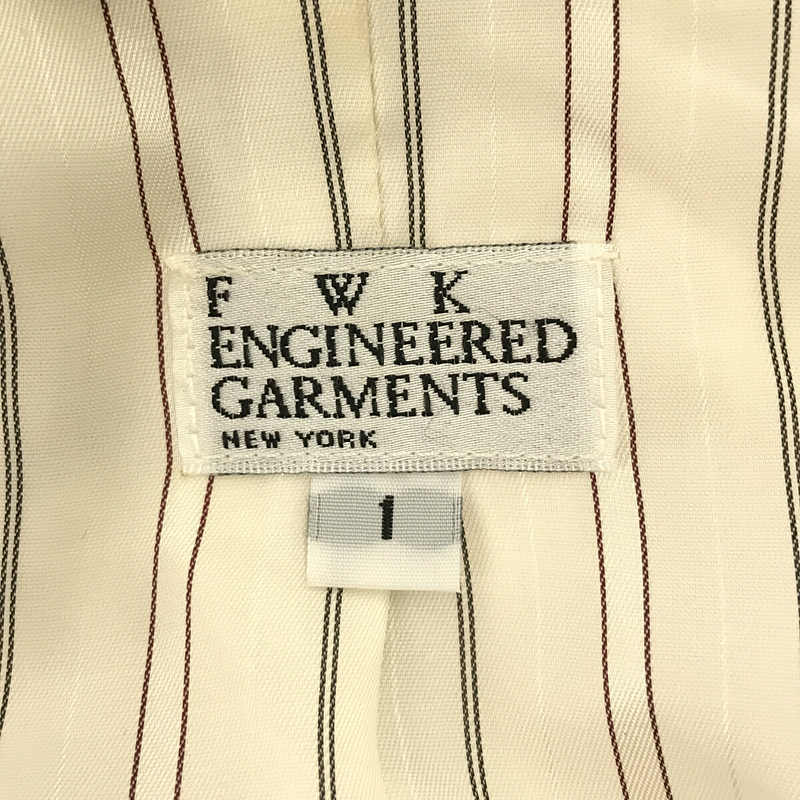 FWK BY ENGINEERED GARMENTS / フェンウィックバイエンジニアドガーメンツ リネン 100％ 3B シングルブレスト テーラード ジャケット