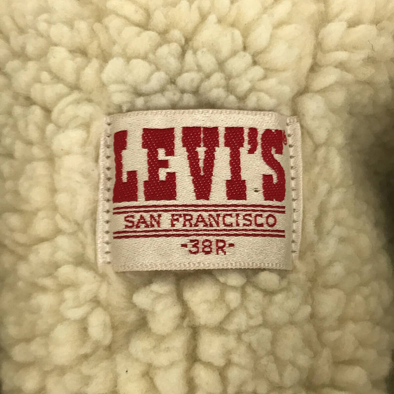 LEVI'S / リーバイス DEAD STOCK デッドストック VINTAGE ヴィンテージ USA製 70608-0216 刻印527 ボア デニム ジャケット