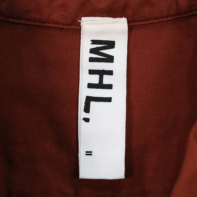 MHL. / エムエイチエル マーガレットハウエル コットンリネンシャツワンピース