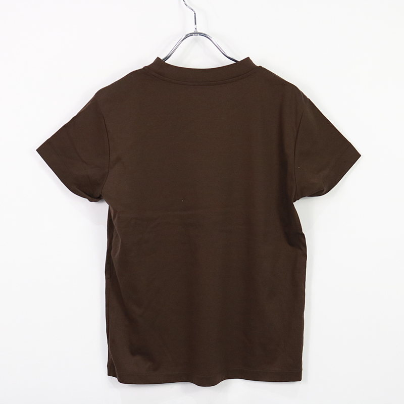 ESTNATION / エストネーション コットンスムースカットソー brown