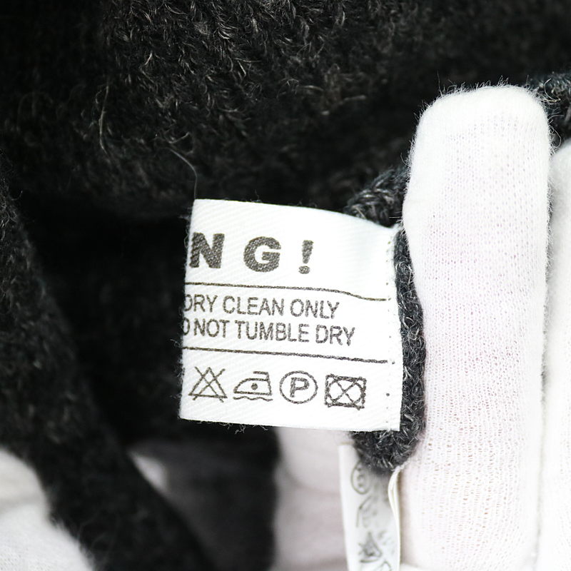 TANG / タング リネン混タートルネックニット