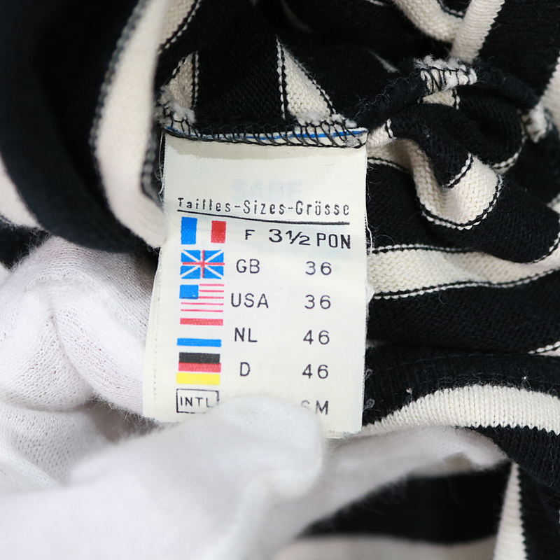 SAINT JAMES / セントジェームス OUESSANT ELBOW PATCH ウエッソンエルボーパッチバスクシャツ