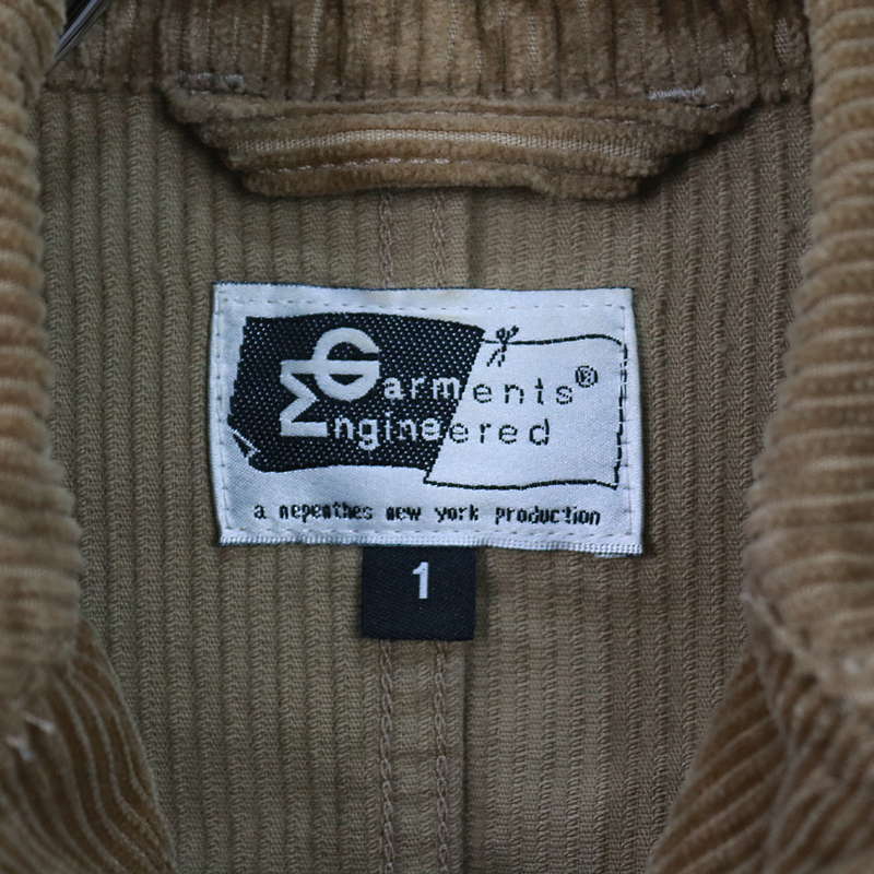 Engineered Garments / エンジニアドガーメンツ 3Bコーデュロイジャケット