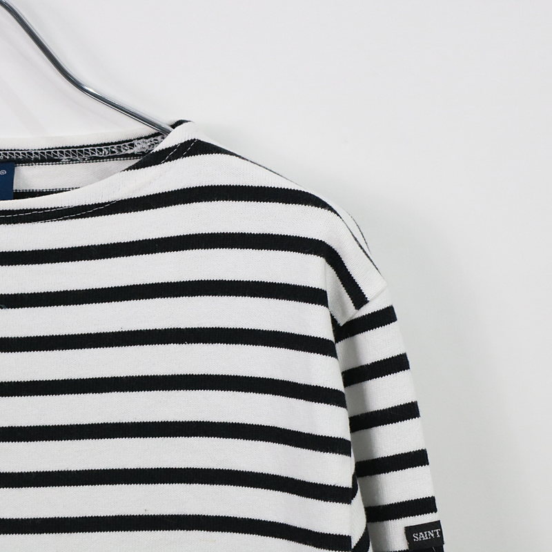 SAINT JAMES / セントジェームス OUESSANT BORDER ウエッソンボーダーバスクシャツ