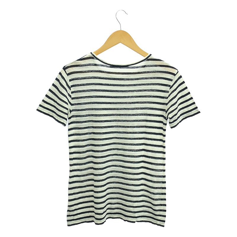 T by Alexander Wang / ティーバイアレキサンダーワン リネンボーダーカットソー