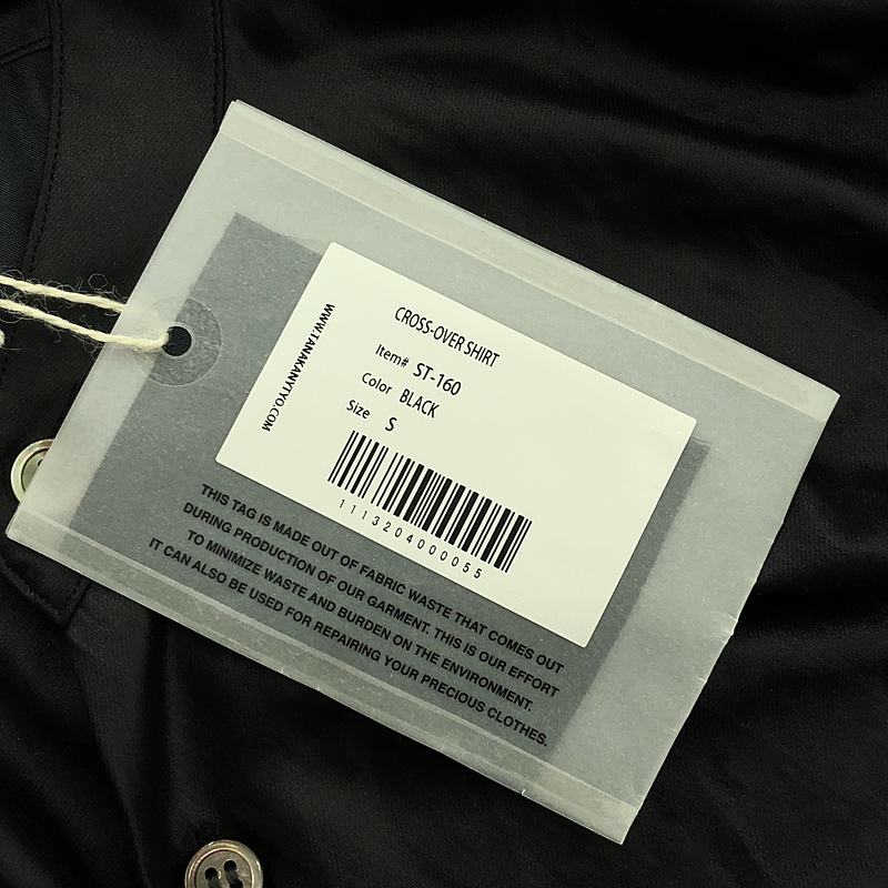 TANAKA / タナカ CROSS-OVER SHIRT シャツ