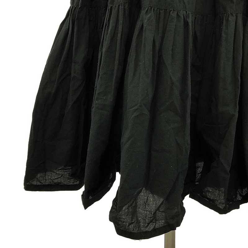 foufou / フーフー THE DRESS #29 raglan sleeves tiered dress ラグランスリーブティアードワンピース