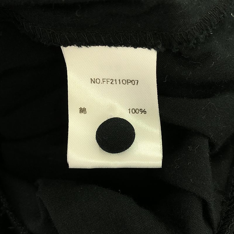 foufou / フーフー THE DRESS #29 raglan sleeves tiered dress ラグランスリーブティアードワンピース