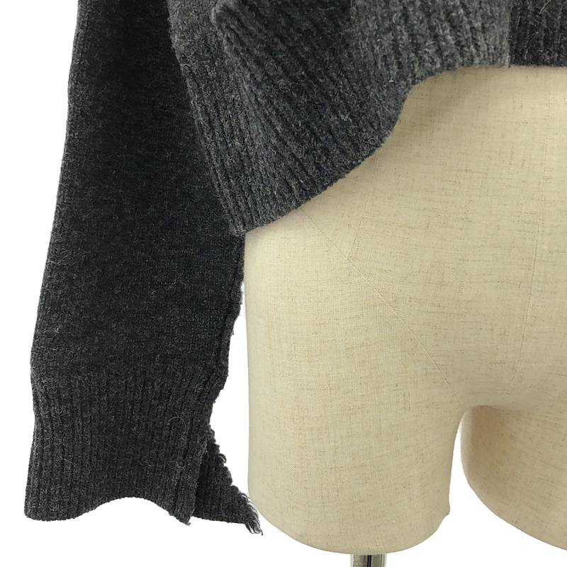 CELINE / セリーヌ フィービー期 デストロイ  Vネックニット