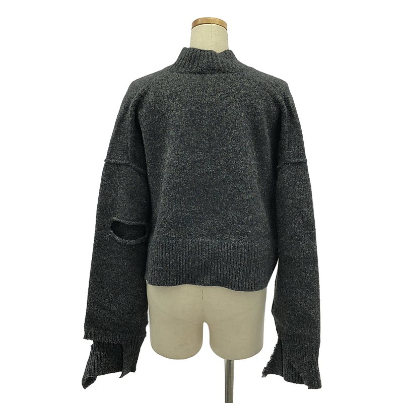 CELINE / セリーヌ フィービー期 デストロイ  Vネックニット