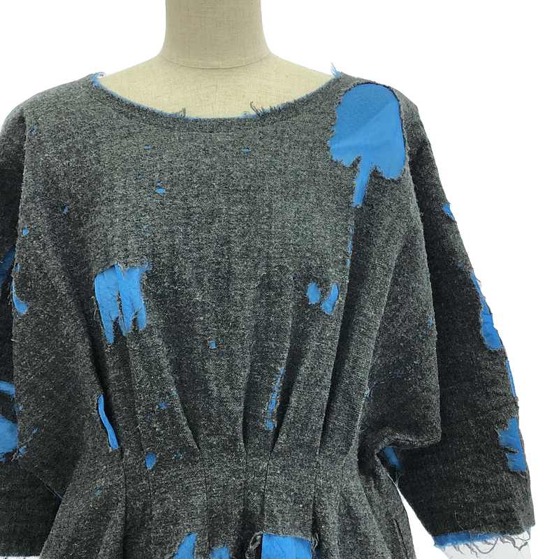 mina perhonen / ミナペルホネン wonder カットオフ プルオーバーワンピース