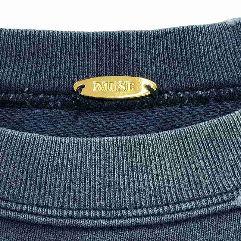MUSE de Deuxieme Classe / ミューズドゥーズィーエムクラス IOWA Vintage ビンテージ加工 トレーナー