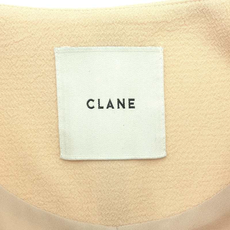 CLANE / クラネ V NECK COCOON SHORT JACKET コクーン ショート ジャケット