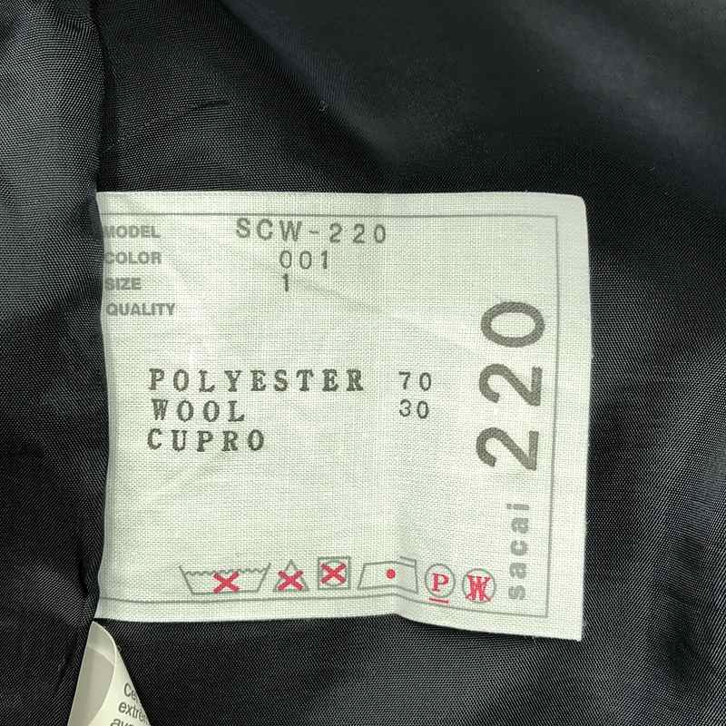 sacai / サカイ Suiting Pants サイドライン パンツ