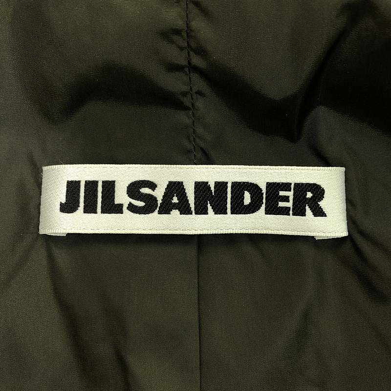 JIL SANDER / ジルサンダー アンゴラ混 ステンカラーコート