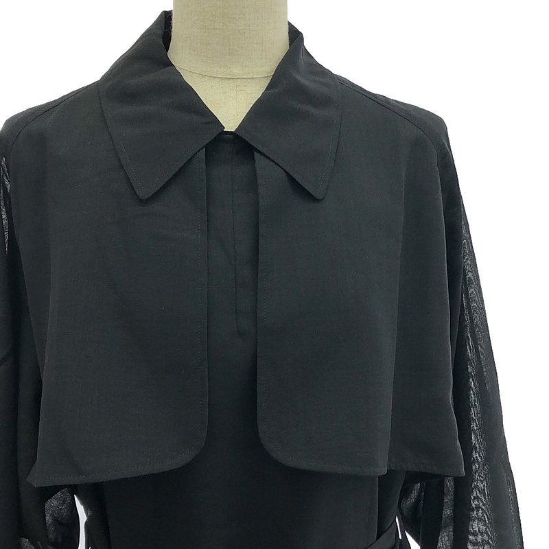 HYKE / ハイク Restyle Archives ＃1 VOILE TRENCH COAT トレンチコート